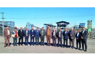 بازدید هیئت مدیره و هیئت اجرایی انجمن فولاد از مجتمع صنعتی چادرملو