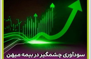 سودآوری ۳۰ درصدی بیمه میهن برای سرمایه‌گذاران