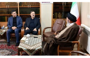 دیدار مدیرعامل شرکت ذوب‌آهن اصفهان با نماینده ولی‌فقیه در استان