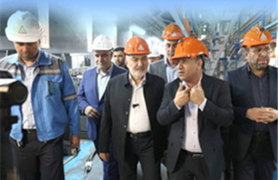 بازدید استاندار خوزستان از بزرگ‌ترین زنجیره تولید پلی‌اتیلن ترفتالات کشور
