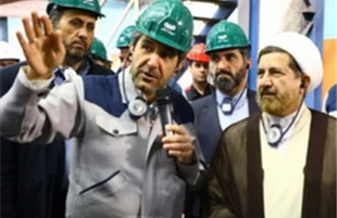 عزم آهنین فولاد سنگان در تحقق شعار سال