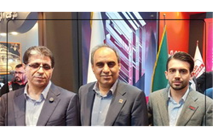حضور مدیرعامل شستا در غرفه فولاد اکسین خوزستان در ایران اکسپو ۱۴۰۴