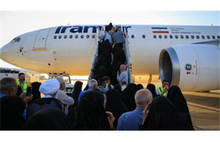 اعزام بيش از ۶۲ هزار زائر به سرزمين وحي/ اعزام  آخرين گروه از زائران خانه خدا از فرودگاه همدان به عربستان