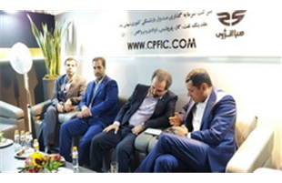 بازدید مدیرعامل شرکت صبا فولاد خلیج فارس از هفدهمین نمایشگاه صنعت مالی