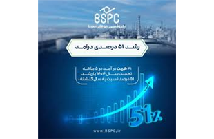 درآمد ۵ ماهه «پتروشیمی بوعلی سینا» ازمرز ۴۱ همت گذشت