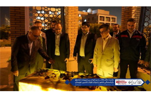 بازدید سرپرست صندوق بازنشستگی کشوری از  فولاد اکسین خوزستان