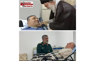 پیام تسلیت مدیرعامل فولاد اکسین خوزستان در پی شهادت جانباز سرافراز حاج فتح‌الله بناری