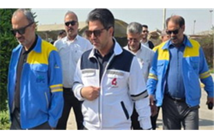 بازدید مدیرعامل پتروشیمی بوعلی سینا از پتروشیمی فارابی