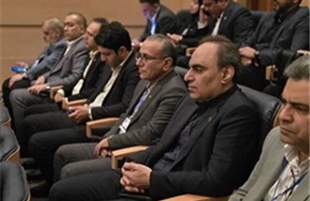 حضور مدیرعامل شرکت فولاد اکسین خوزستان در افتتاحیه سمپوزیوم فولاد ۱۴۰۴