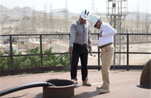 پایان موفقیت‌آمیز آزمایش هیدرواستاتیک مخازن آتش‌نشانی پروژه توسعه میدان نفتی بینک