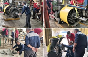 بومی‌سازی کامل وکیوم‌پمپ برند زیمنس از تجهیزات حساس واحدهای شیمیایی پتروشیمی شهید تندگویان