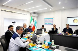 بازدید اعضای هیات مدیره ملی زمین و مسکن از فولاد سنگان