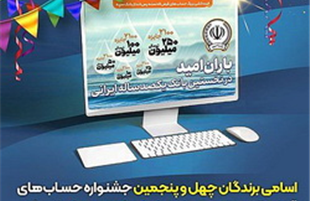 اسامی برندگان چهل و پنجمین جشنواره حساب‌های قرض‌الحسنه پس‌انداز بانک سپه اعلام شد