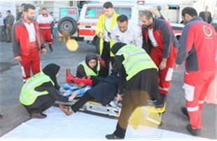 افزایش آمادگی شهروندان منطقه ۲ با برگزاری مانور زلزله و اطفای حریق