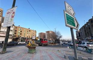 اصلاح هندسی میدان معلم با هدف روان‌سازی تردد در منطقه ۲۰