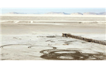 دریاچه ارومیه مُرد! + تصاویر